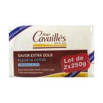 🎁Rogé Cavaillès Savon Surgras Extra-doux Fleur de Coton 2x 250 gr