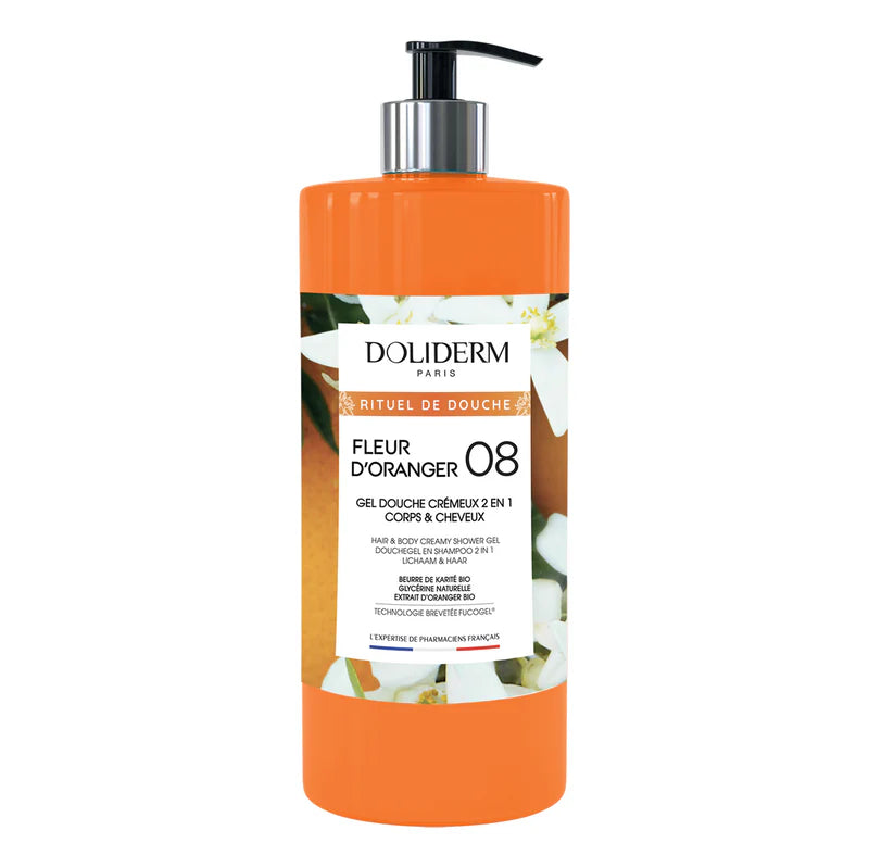 Doliderm Gel Douche 08 Fleur d'oranger 1L Doliderm Gel Douche 08 Fleur d'oranger 1L