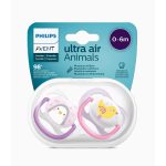 Avent Sucettes Ortho 0-6m Girl Scf080/06 Peng/Bird