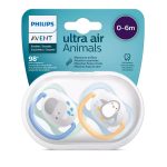 Avent Sucettes Ortho 0-6m Boy Scf080/05 Elep/Peng
