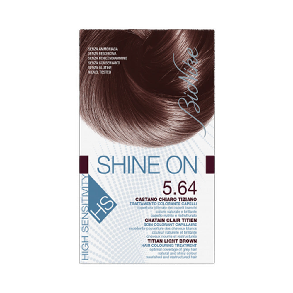 Bionike Shine On 5.64 Chatain claire Soin Colorant Capillaire Bionike Shine On 5.64 Chatain claire Soin Colorant Capillaire