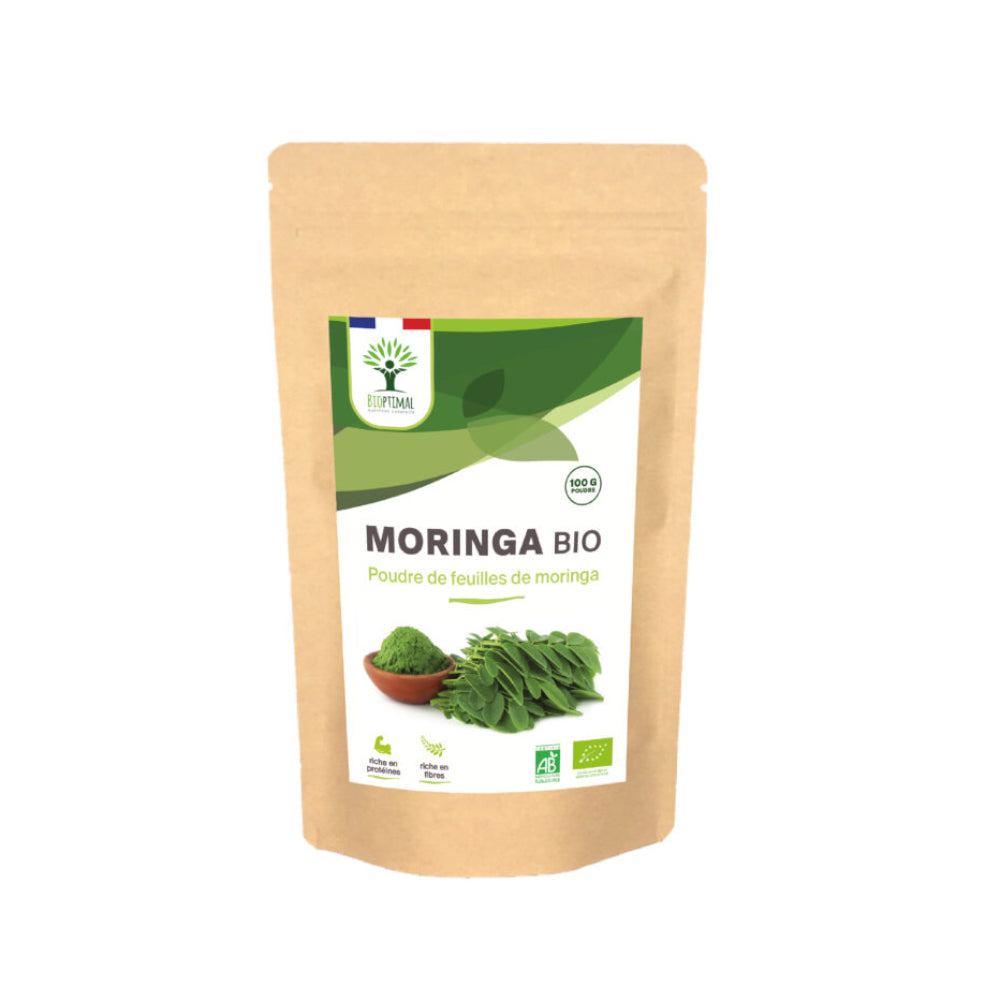 Bioptimal Moringa Poudre 100g Bioptimal Moringa Poudre 100g