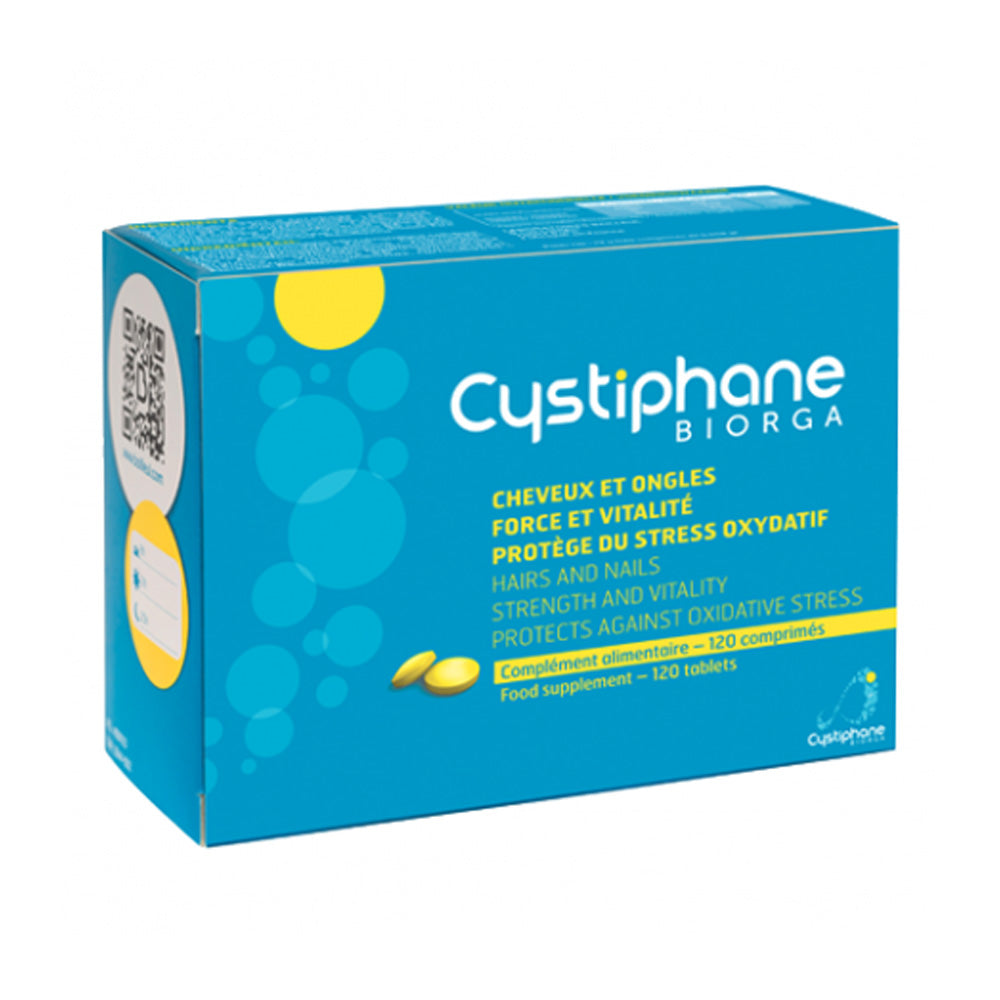 Biorga Cystiphane B6 Cheveux Et Ongles 120 Comprimés