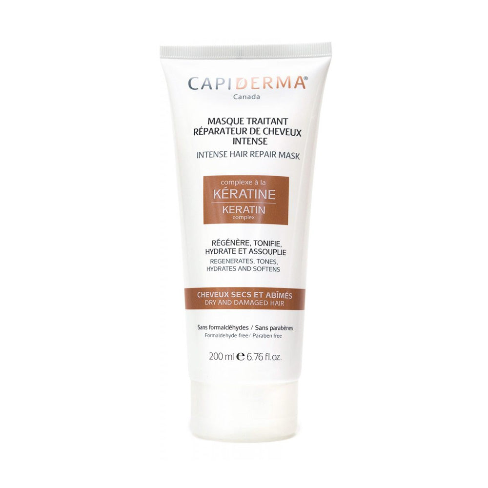 Capiderma Masque Traitant A La Kératine 200ml Capiderma Masque Traitant A La Kératine 200ml