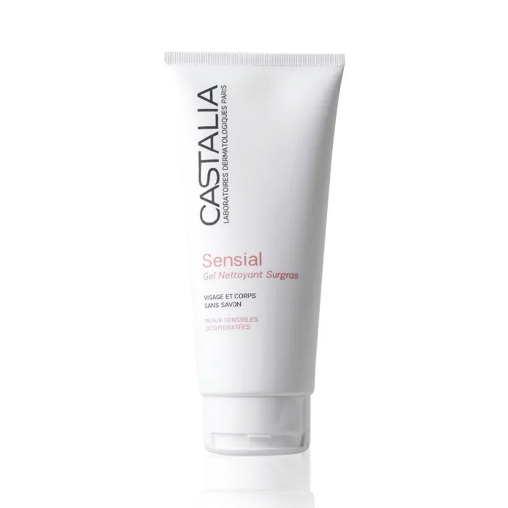 Castalia Sensial Gel Nettoyant Surgras visage et corps 200ml Castalia Sensial Gel Nettoyant Surgras visage et corps 200ml