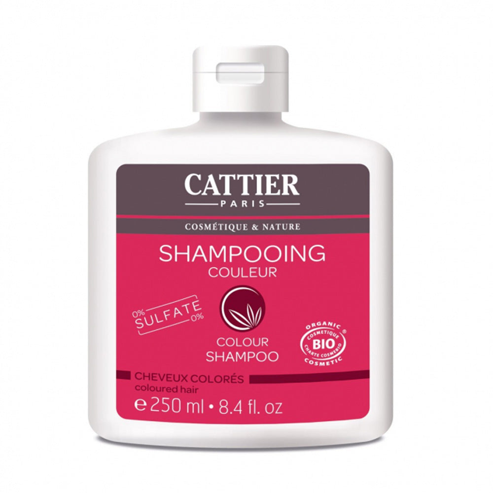 Cattier Shampooing Couleur Sans Sulfates Bio 250ml