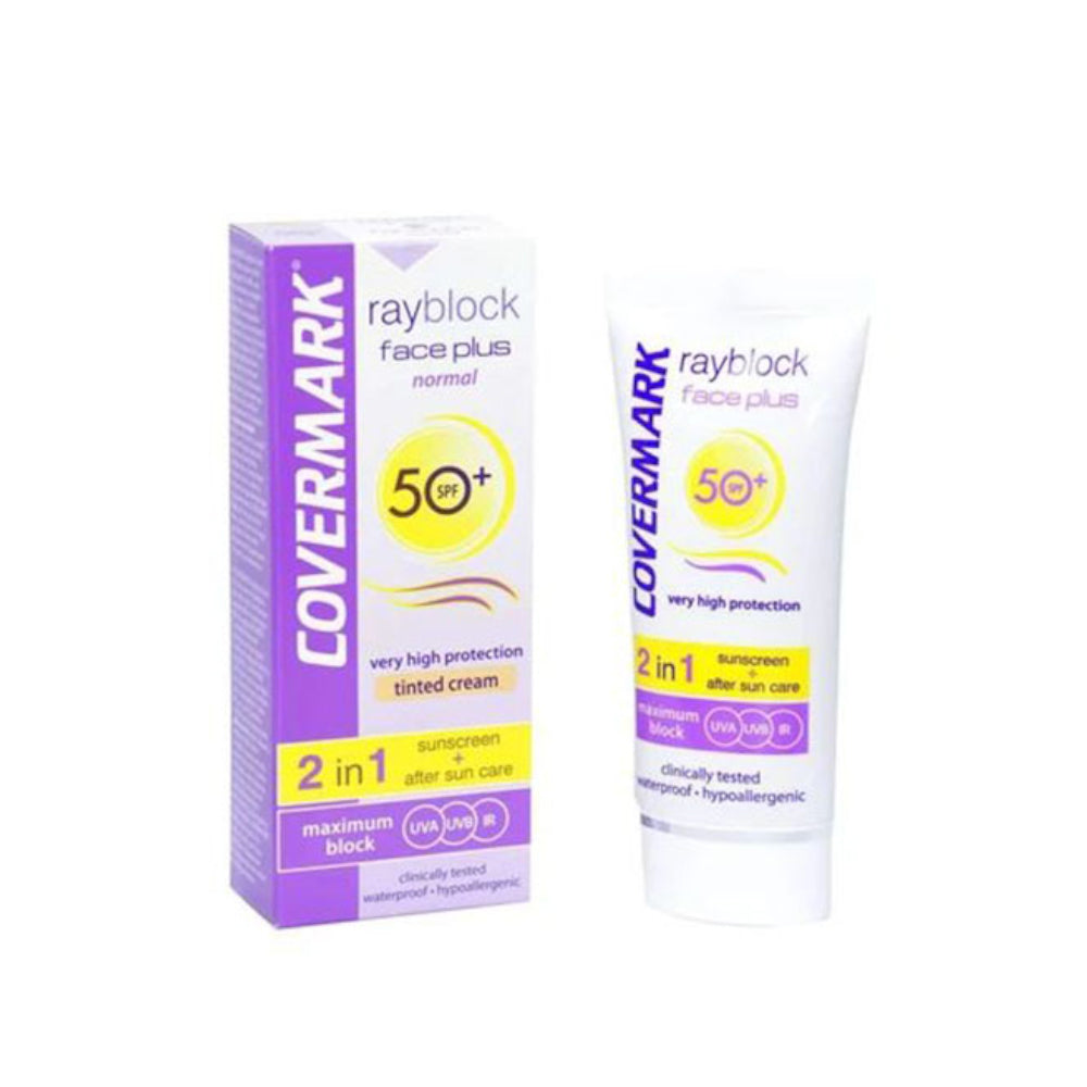 Covermark Rayblock Face Plus Teinte Oily Acneic SPF50+ 50ml Covermark Rayblock Face Plus Teinte Oily Acneic SPF50+ 50ml