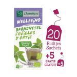 Damhert Wellbeing Tea Time Feuilles D'Ortie Infusion D'Herbes 20+5 Sachets