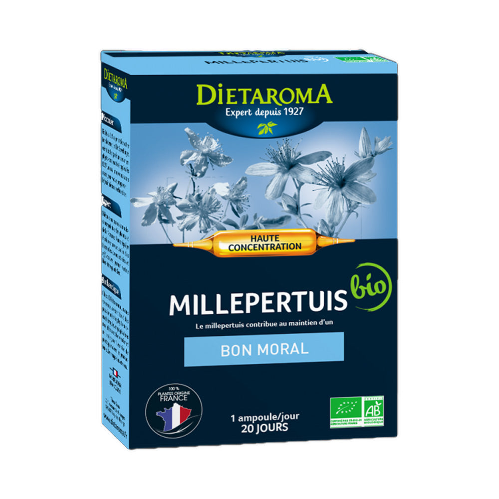 Dietaroma Millepertuis Bio 20 Ampoules *10ml