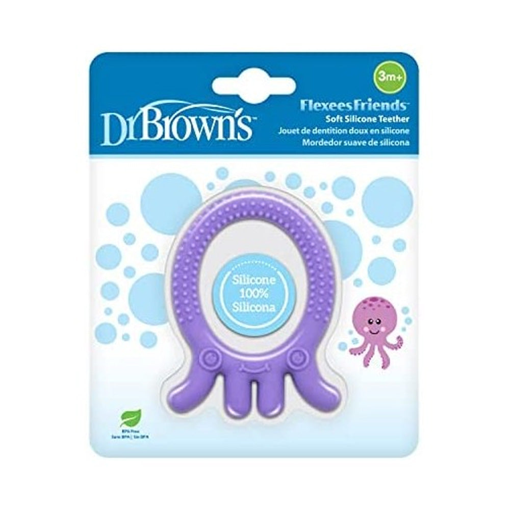 Dr Brown's Anneau De Dentition Apaisant Purple +3m TE006