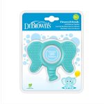 Dr Brown's Anneau De Dentition Flexees Eléphant Bleu +3m TE002