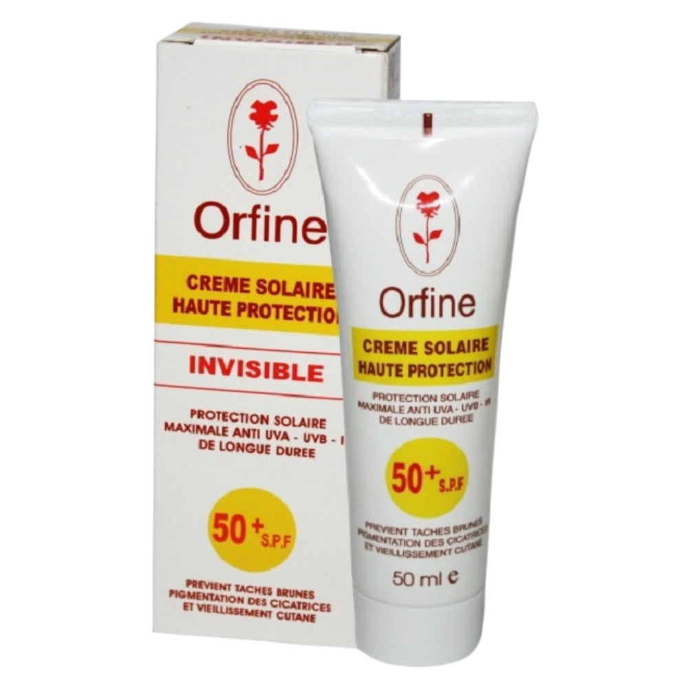 Orfine Écran Solaire en Crème Invisible Spf50 Orfine Écran Solaire en Crème Invisible Spf50