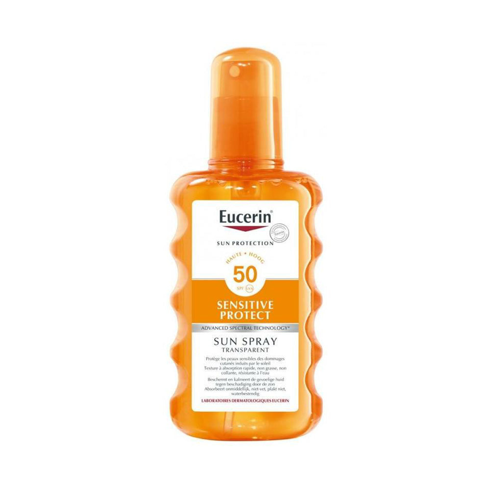 Eucerin SUN PROTECTION Sensitive Protect Spray Transparent SPF50 200ml