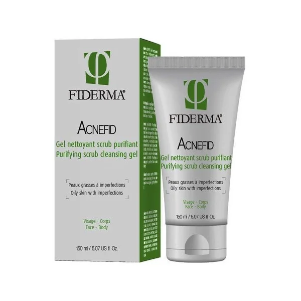Fiderma Acnefid Gel Nettoyant Scrub Purifiant 150ml Fiderma Acnefid Gel Nettoyant Scrub Purifiant 150ml