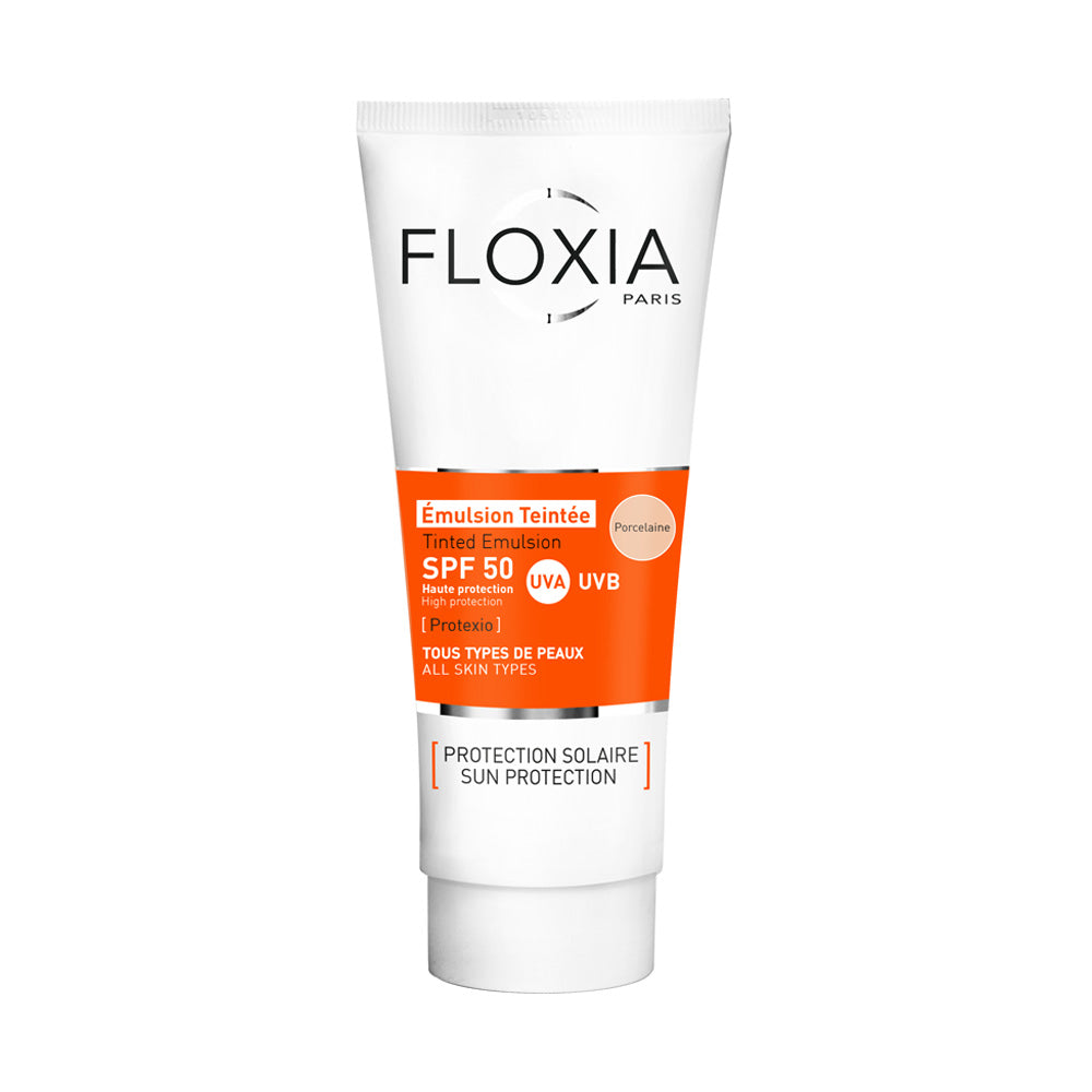 Floxia Ecran Emulsion Teinte Pourcelaine SPF50 50ml