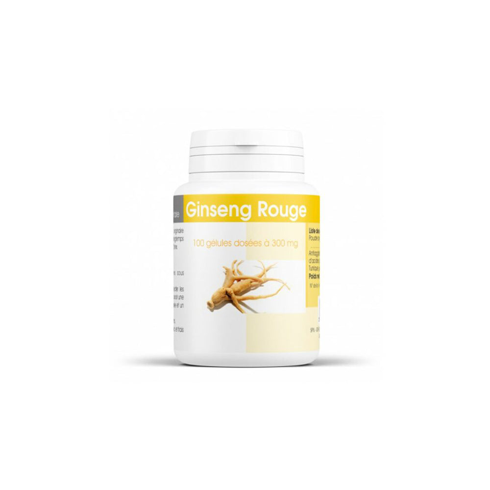 GPH Ginseng Rouge 100 Gelules Dosées à 300mg