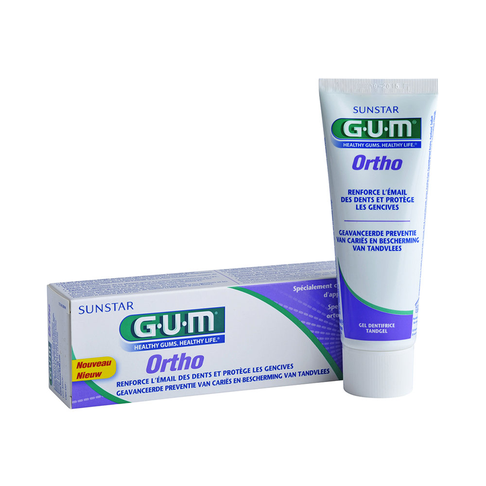 Gum ORTHO Gel Dentifrice 75ml (3080) Gum ORTHO Gel Dentifrice 75ml (3080)