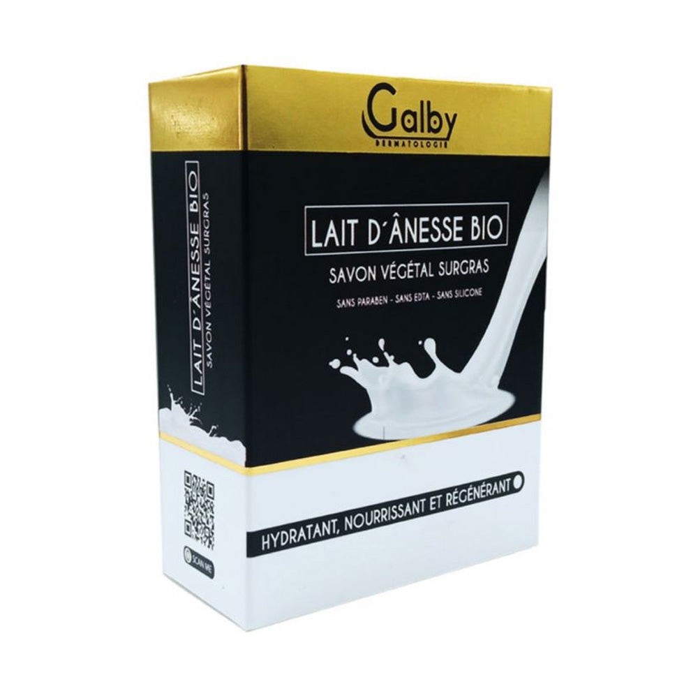 Galby Savon Au Lait D'anesse Hydratant
