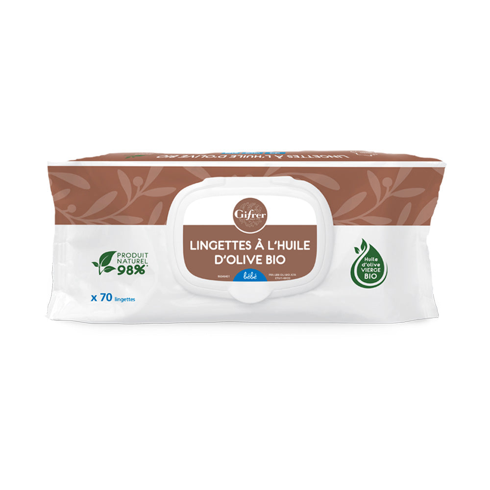 Gifrer Lingettes À L’Huile D’Olive x70 Gifrer Lingettes À L’Huile D’Olive x70