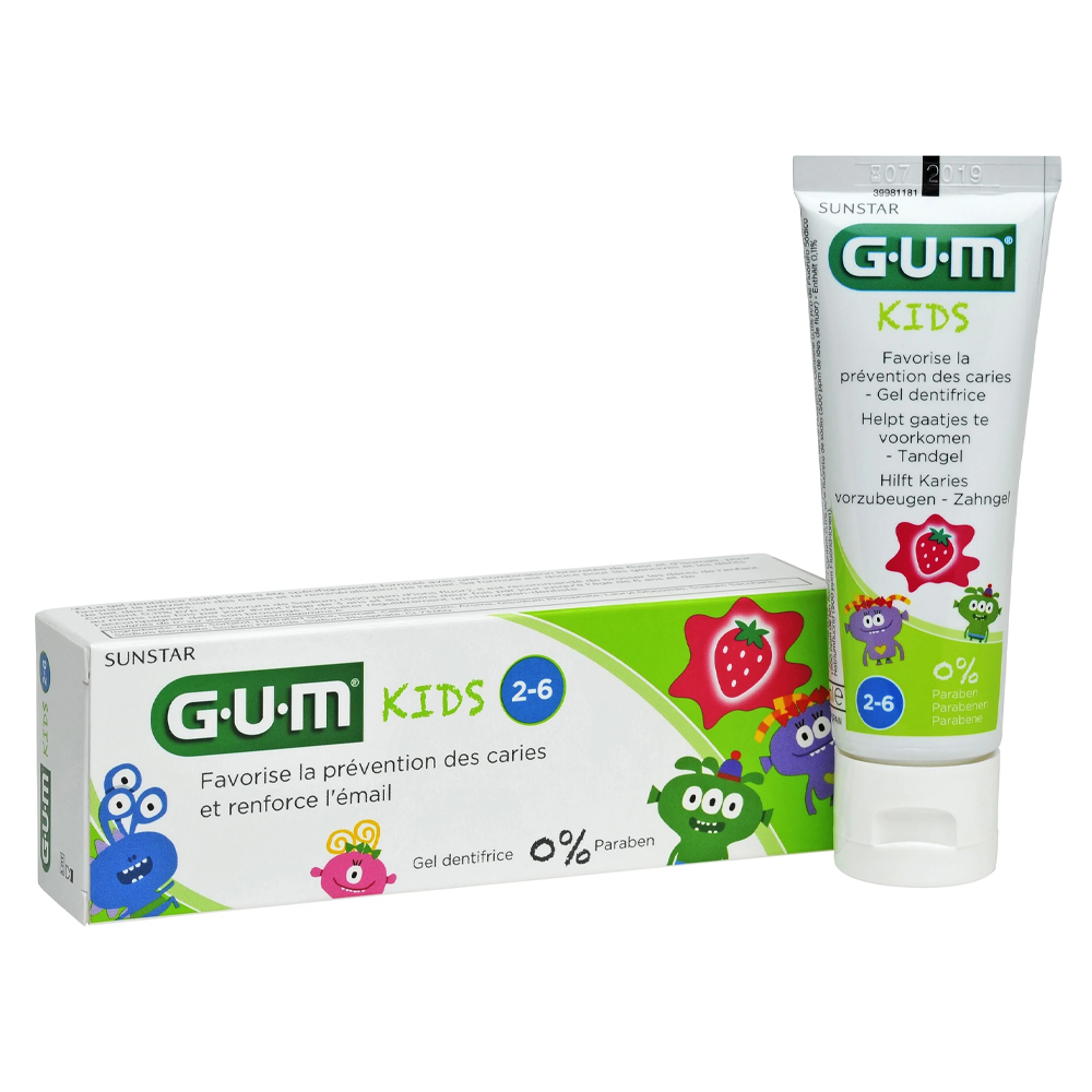 Gum KIDS 2-6 ans Gel Dentifrice 50ml (3000) Gum KIDS 2-6 ans Gel Dentifrice 50ml (3000)