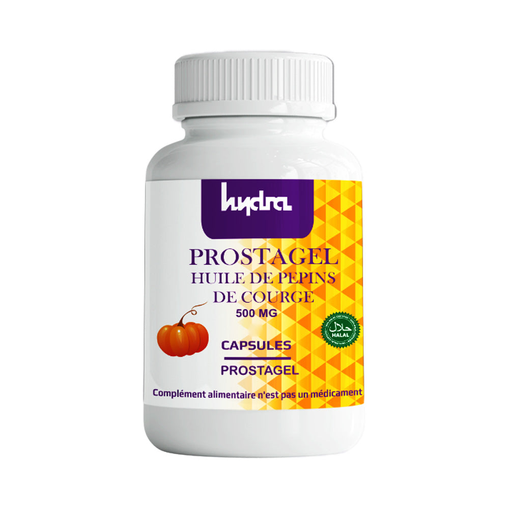 Hydra Phyt's Prostagel Huile De Pepins De Courge 500mg 36 Capsules