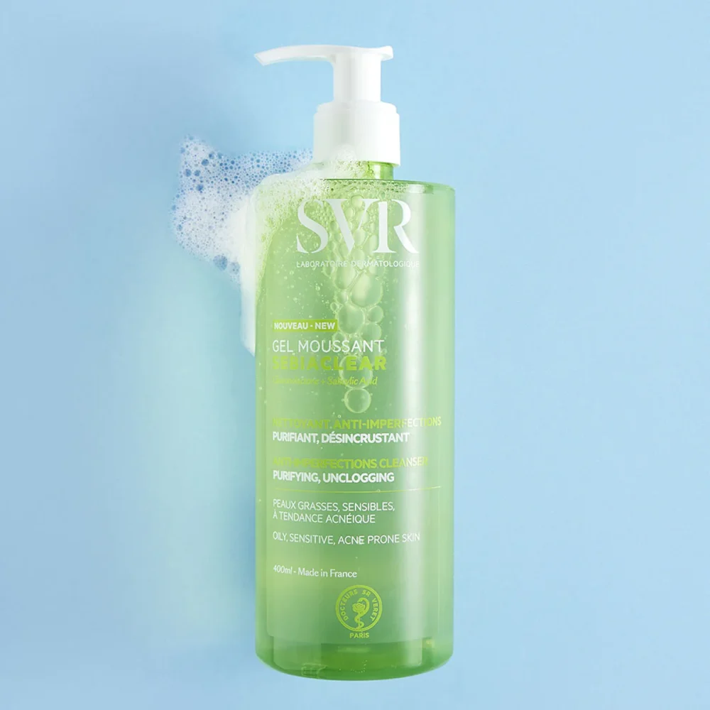 SVR SEBIACLEAR Gel Moussant 400ml
