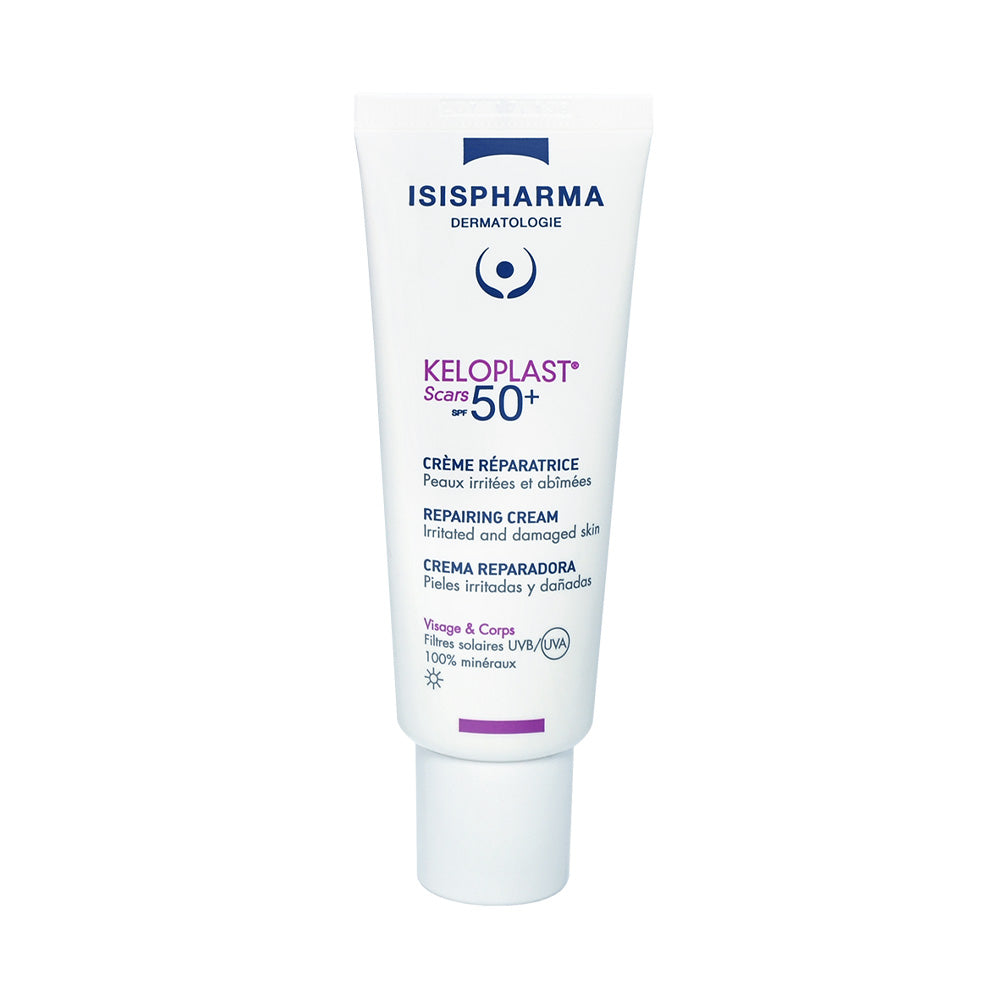 Isispharma Keloplast Scars Crème Réparatrice Protectrice SPF50+ 40ml