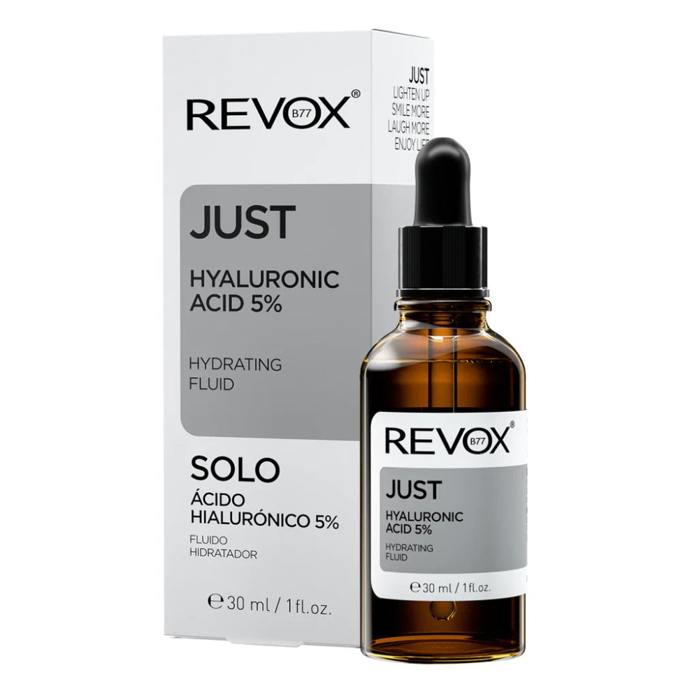 Revox Just Acide Hyaluronique 5% Fluide Hydratant – 30ml Revox Just Acide Hyaluronique 5% Fluide Hydratant – 30ml