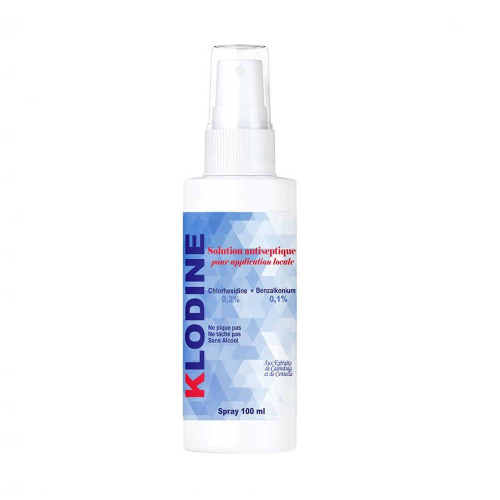 Klodine Spray Antiseptique Et Cicatrisante 100ml