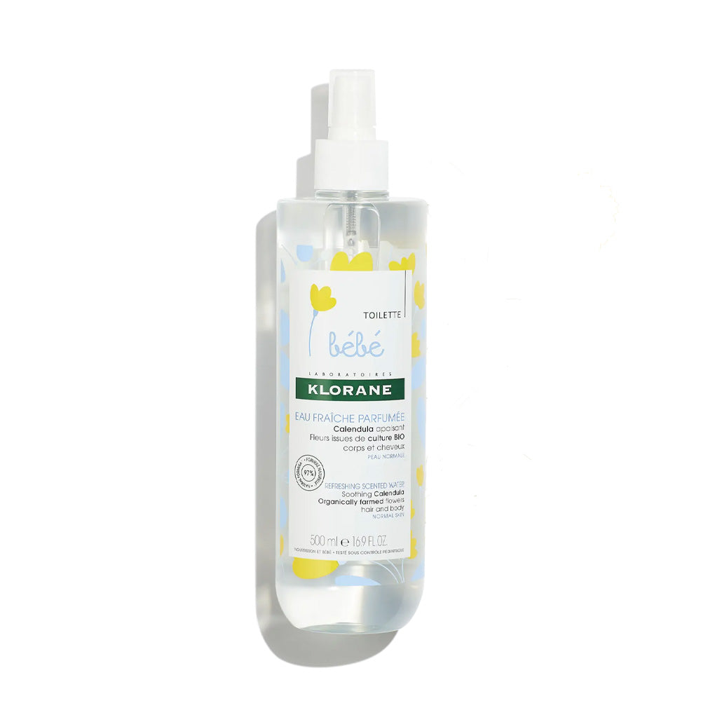 Klorane Bébé Eau Fraîche Parfumée Au Calendula 500ml Klorane Bébé Eau Fraîche Parfumée Au Calendula 500ml