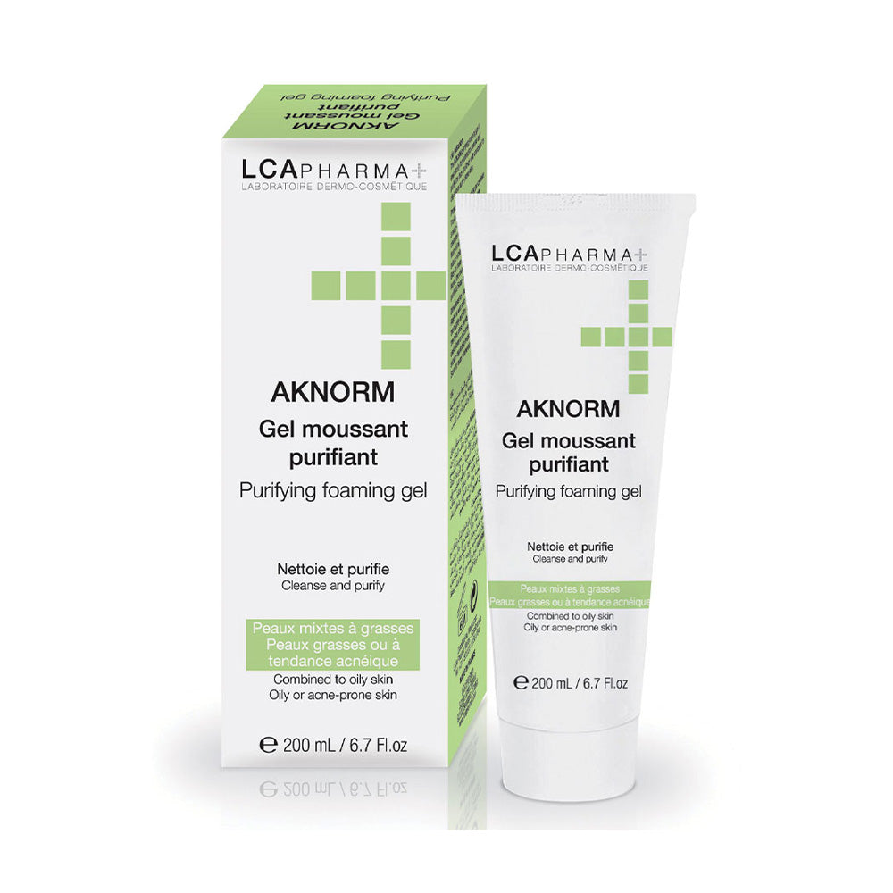 Lca Pharma Aknorm Gel Moussant Purifiant 200ml Lca Pharma Aknorm Gel Moussant Purifiant 200ml