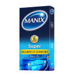 Manix Super 6 Préservatifs
