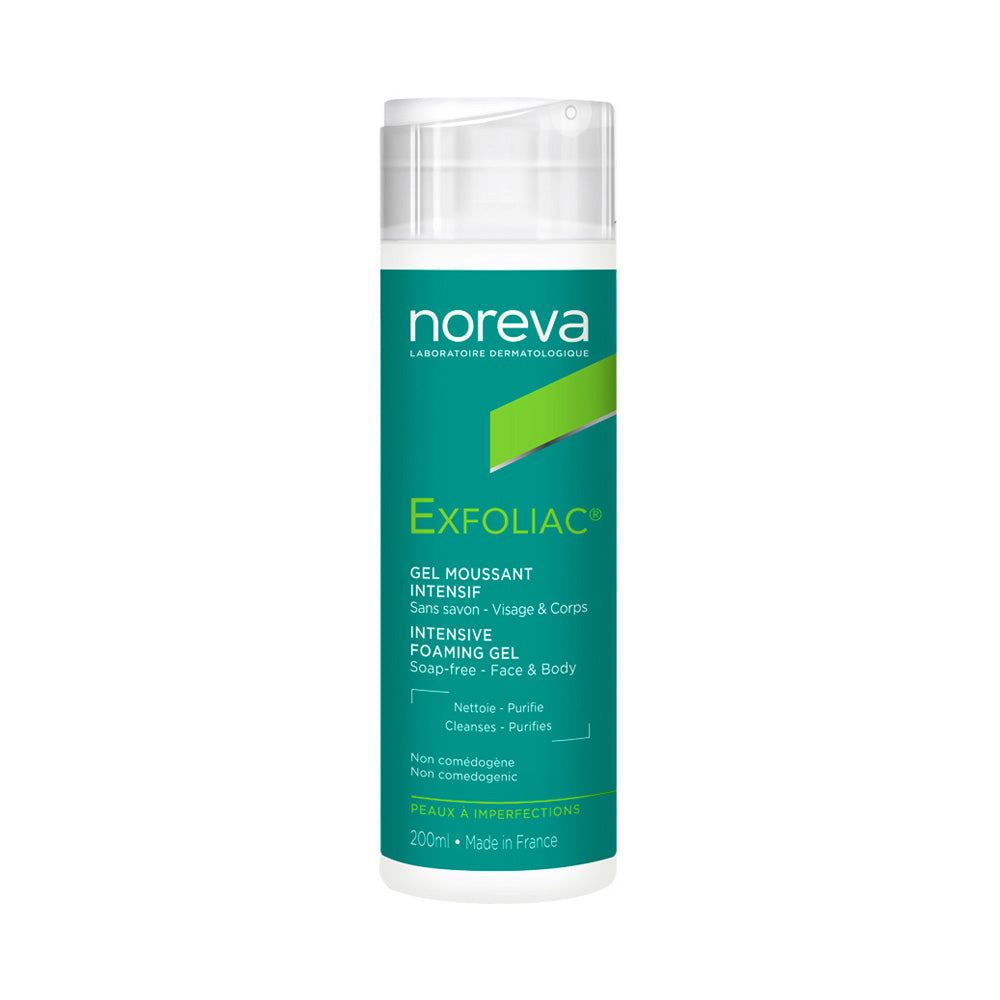 Noreva Exfoliac Gel moussant intensif 200ml Noreva Exfoliac Gel moussant intensif 200ml