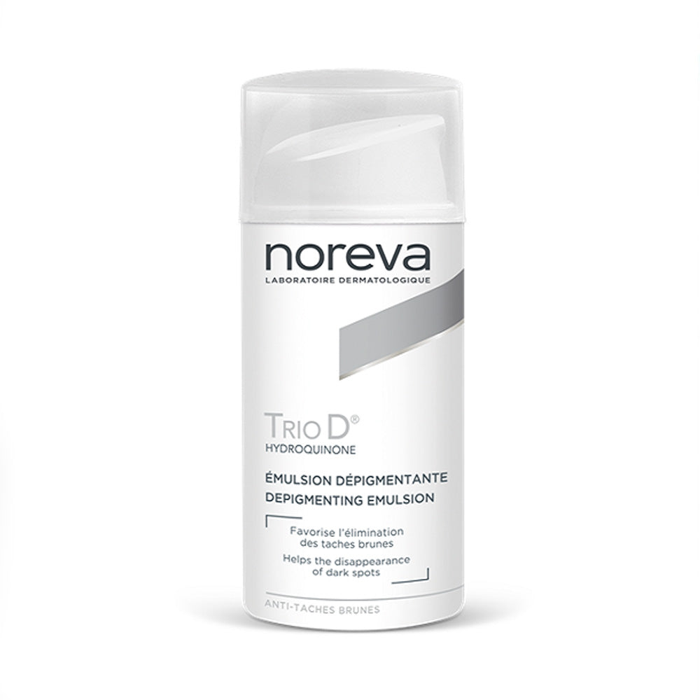 Noreva Trio D Soin Dépigmentant Unifiant Émulsion Hydroquinone 30ml Noreva Trio D Soin Dépigmentant Unifiant Émulsion Hydroquinone 30ml