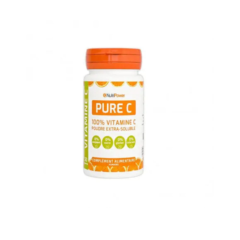 Nutripower Pure C Vitamine C Poudre 50g