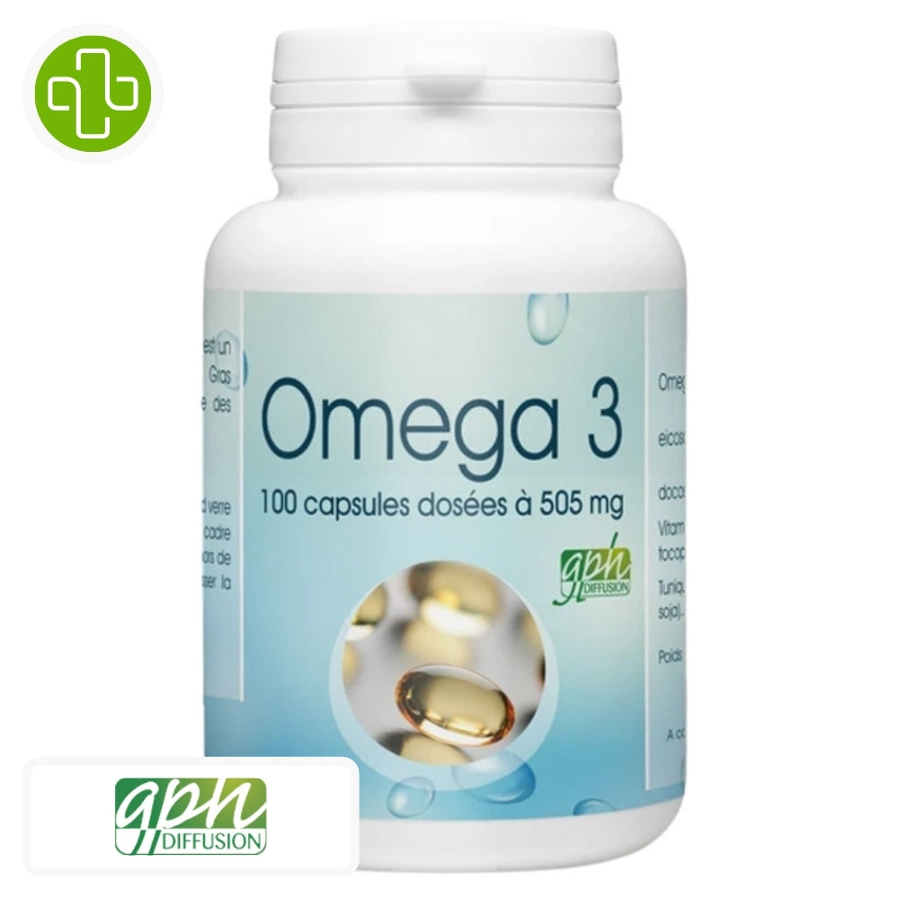 GPH Diffusion Oméga 3 – 100 Capsules