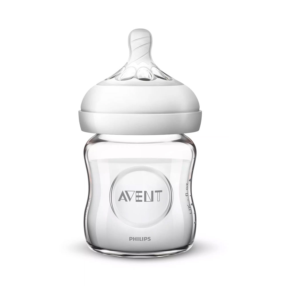 Philips AVENT Biberon En Verre Natural 120ml +0m scf051/17