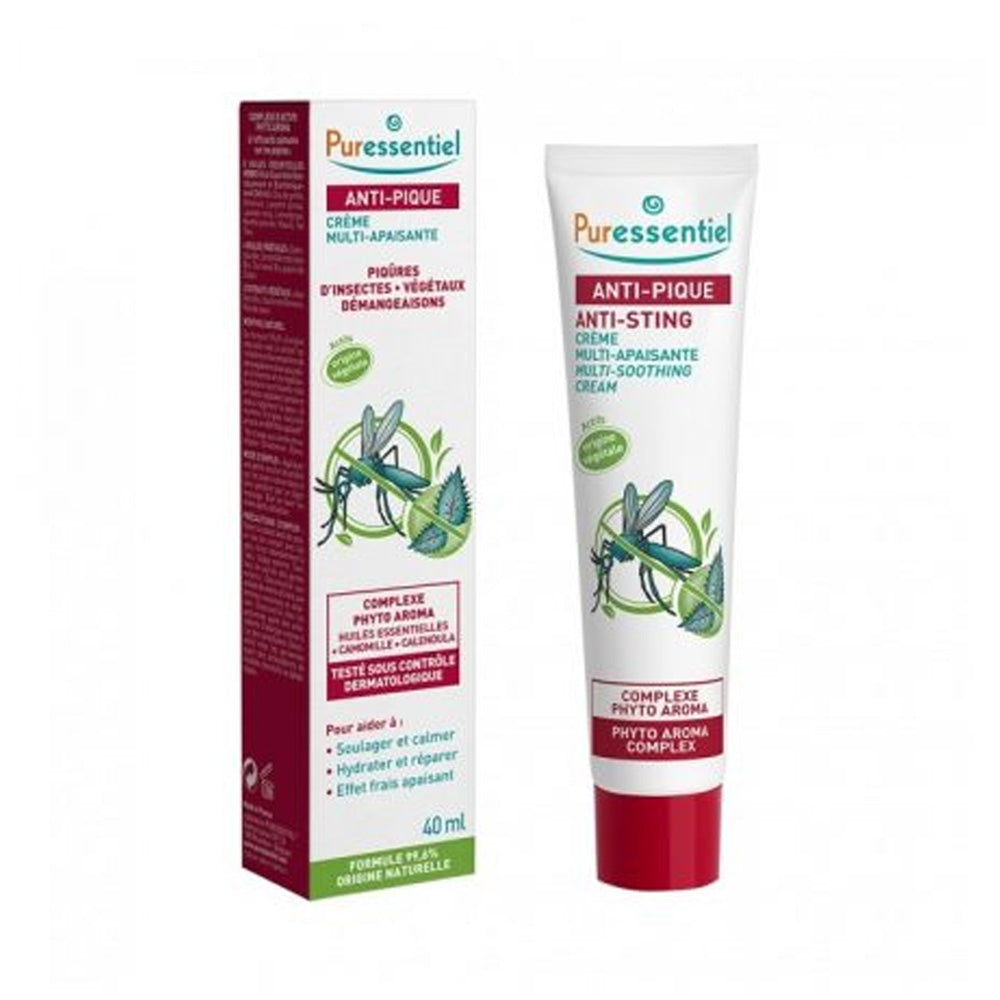 Puressentiel Anti-Pique Crème Multi-Apaisante Adulte 40ml Puressentiel Anti-Pique Crème Multi-Apaisante Adulte 40ml