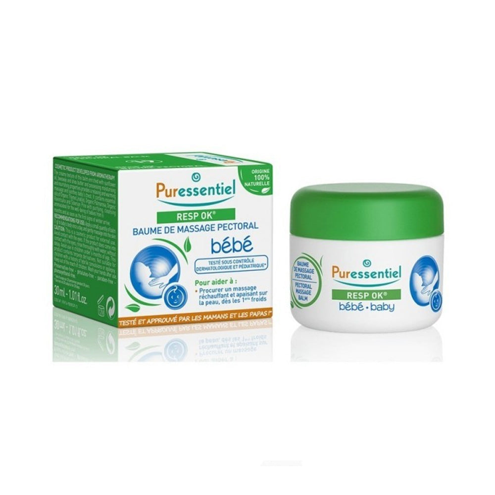 Puressentiel Baume De Massage Pectoral Enfant Resp'OK® 30 ml Puressentiel Baume De Massage Pectoral Enfant Resp'OK® 30 ml