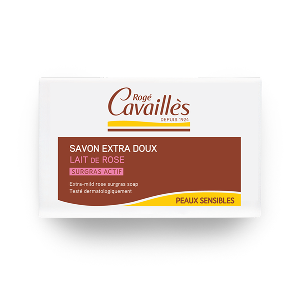 Rogé cavaillès Savon Surgras Extra-Doux Lait de Rose 150g Rogé cavaillès Savon Surgras Extra-Doux Lait de Rose 150g