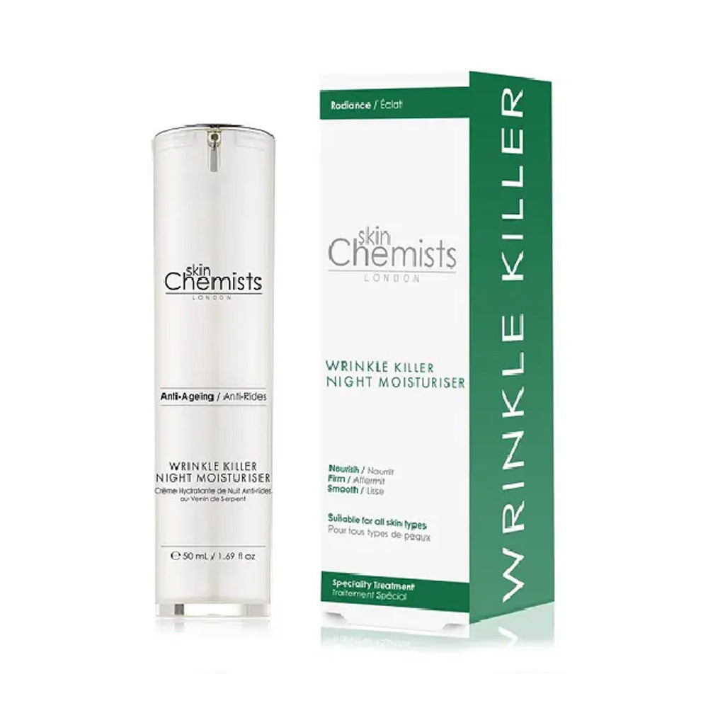 Skin Chemists Crème Anti-Rides Nuit Au Venin De Serpent 50ml