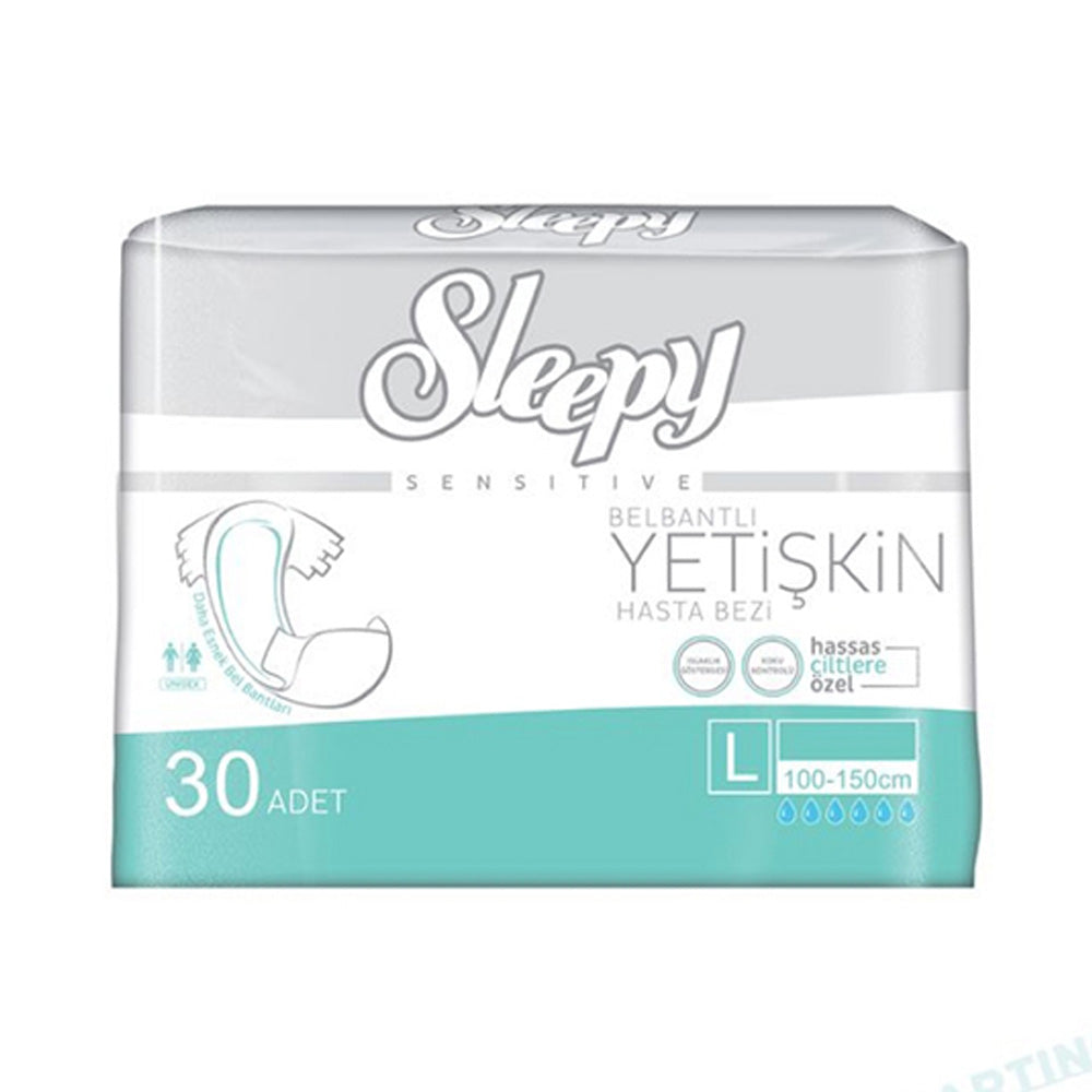 Sleepy Sensitive Adulte diaper Teste Dermato 30 Pièces Sleepy Sensitive Adulte diaper Teste Dermato 30 Pièces
