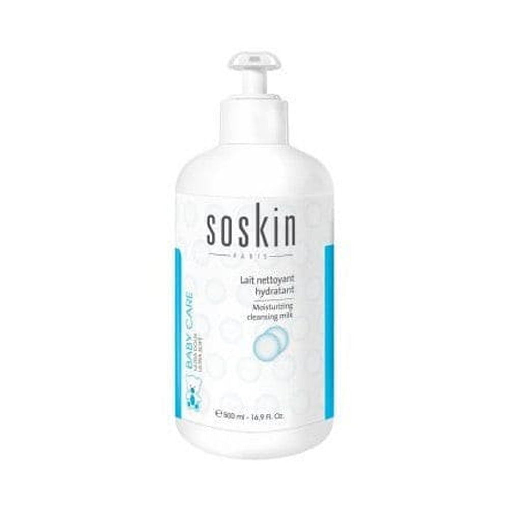 Soskin Baby Care Lait Nettoyant Hydratant 500ml Soskin Baby Care Lait Nettoyant Hydratant 500ml