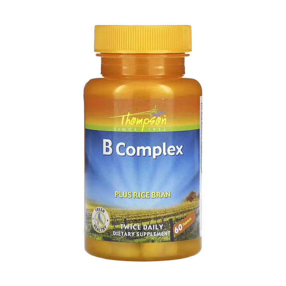 Thompson Complexe Vitamine B 60 Comprimés Thompson Complexe Vitamine B 60 Comprimés