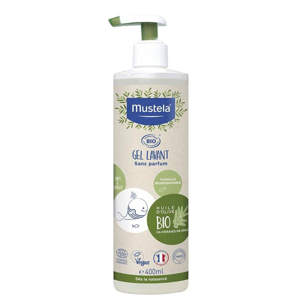 Mustela Bio Gel Lavant Sans Parfum 400ml Mustela Bio Gel Lavant Sans Parfum 400ml