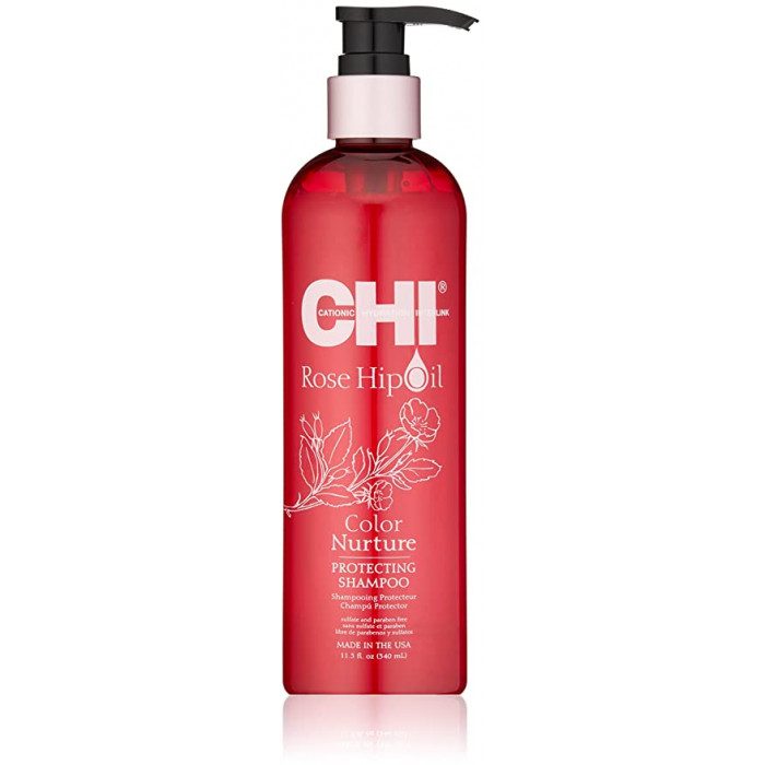 CHI Rose Hip Oil Shampoing 340ml