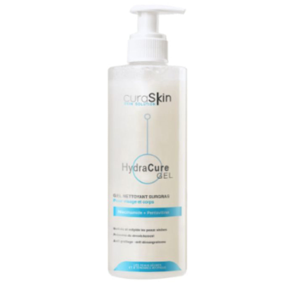 Curaskin Hydracure Gel Nettoyant Surgras 200ml