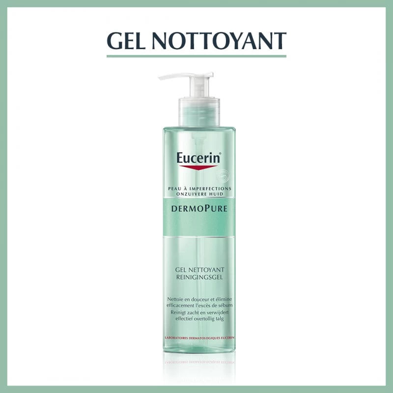 Eucerin Dermo Purifyer Oil Control Gel Nettoyant 200ml