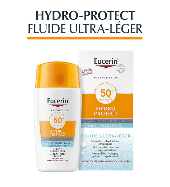 Eucerin Ecran Hydro Protect Fluid Spf50+ 50ml Eucerin Ecran Hydro Protect Fluid Spf50+ 50ml