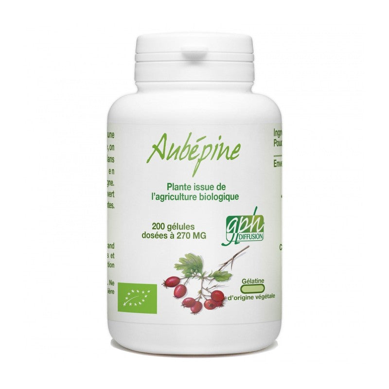 GPH DIFFUSION AUBÉPINE BIO 200 GÉLULES